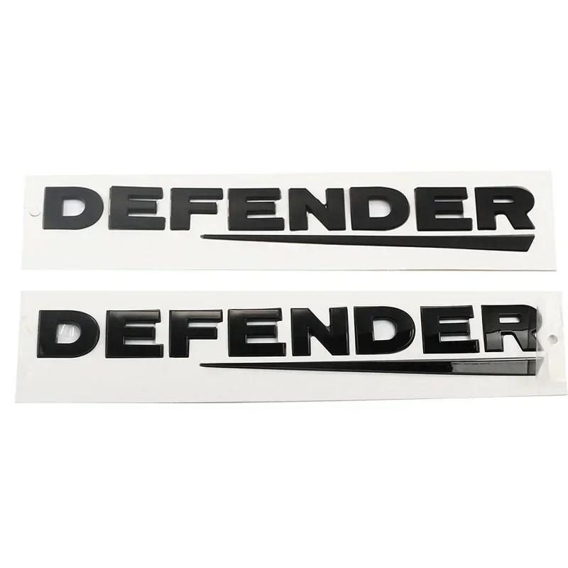 ABS Car Tail Letters Emblem Trunk Badge Stickers for Land Rover Defender Logo EVOQUE Discovery Range Rover Freelander XS1