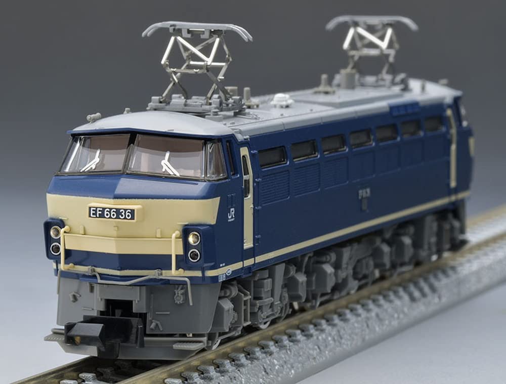 TOMIX N Gauge JR EF66 0 Type Late Freight Newly Updated Car 7160 Railway Model Electric Locomotiv Model/JR