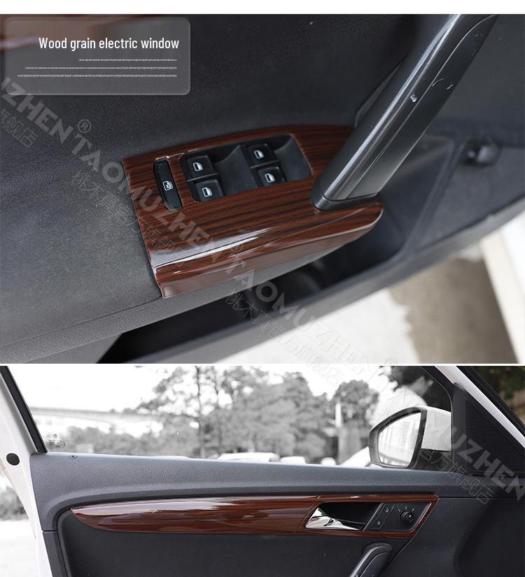 Lavida Декоративный комплект центральной консоли и ручки переключения передач с рисунком из углеродного волокна для 13 моделей