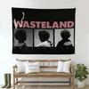 Rent Faiyaz Wasteland Album Black White Storyboard Portrait Tapestry, Indie Wall Art for Bedroom Decor