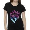 Disney Womens/Ladies Descendants Pink Crown Cotton T-Shirt