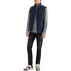 KARL LAGERFELD Down Vests Men's Navy Blue Stand Collar Moderate Other M26Z3104315
