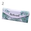 Simple and Fresh Colorful Leaves Sunglasses Triangle Glasses Case Folding Myopia and Eyeglasses