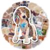 10/30/50PCS Vintage Newspaper Sticky Graffiti Sticker Aesthetic PVC Phone Ins Decorative Sketchbook Scrapbook