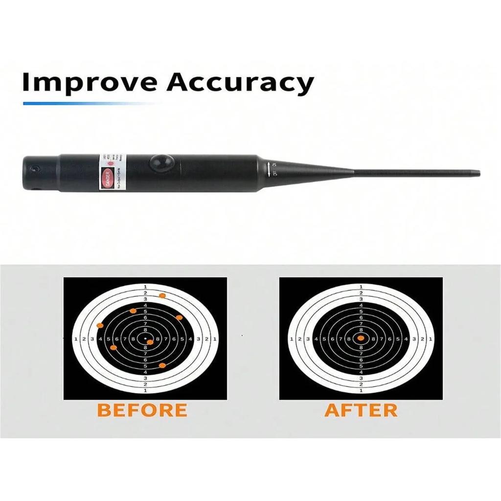 Набор для пристрелки, подходит для калибров от .17 до .78, многопортовые адаптеры.