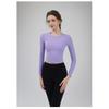 Women's Yoga Wear, Autumn Sports Top, Tight-fitting And Slim-fitting, Pilates, Long-sleeved, Elegant And Fashionable, Running Training, Fitness Wear