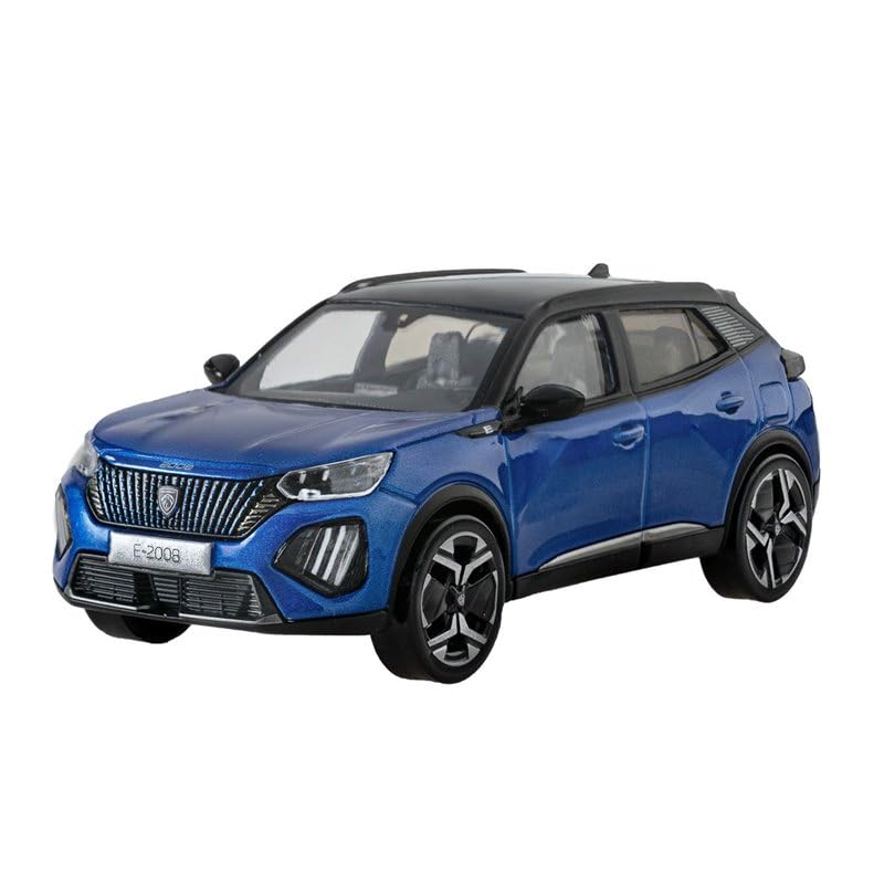 NOREV Peugeot 2008 GT 2024 1/43 Scale Diecast Model Car (Blue) [Parallel Import]