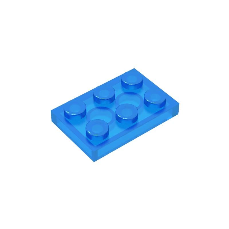 50 ШТУК ПЛАСТИНКА 2x3 ТОЧКИ Совместимые с 3021 MOC Разнообразие цветов Самоблокирующиеся Кирпичики Строительные Блоки Игрушки Аксессуары