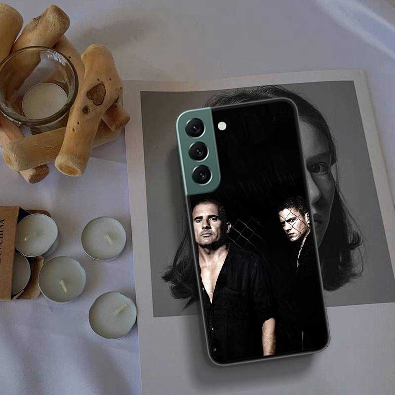 Чехол для телефона ТВ-сериала Побег из тюрьмы Для Samsung Galaxy S22 S25 Ultra S21 S10 Plus S26 Edge S20 S23 S24 FE Чехол Силиконовый Мягкий