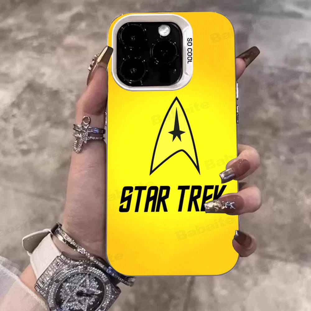 Phone Case S-Star T-Trek For iPhone 17 16e 16 15 14 13 12 11 mini Pro Max X XR XSMAX 8 7 Air Plus Anti Fall Matte Back Cover