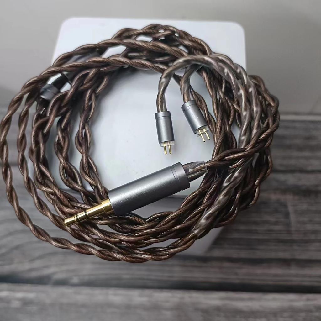 Прочный и гибкий 2-контактный кабель для наушников 0,78 мм для более чистого звука, кабель для гарнитуры для лучшего прослушивания музыки 1,2 метра