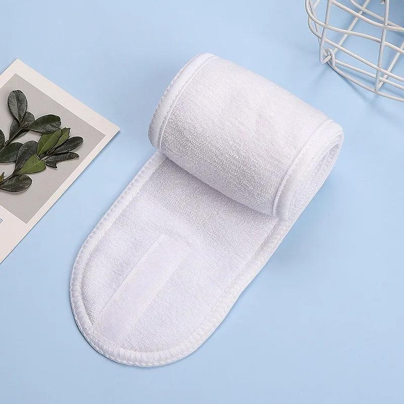 Регулируемая повязка на голову, широкая повязка для волос, йога, спа, ванна, душ, макияж, мытье лица, косметическая повязка на голову для женщин, женские аксессуары для макияжа