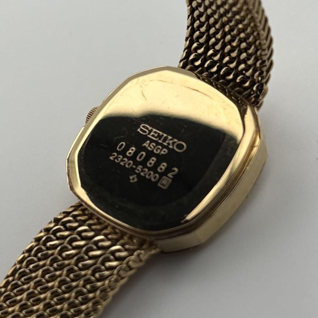 [USED] SEIKO Quartz Gold Women's Watch GOLD