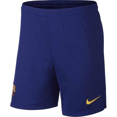 Dri-Fit FC Barcelona Home/Away Stadium Logo Повседневные удобные влагоотводящие футбольные брюки мужские низы темно-синего цвета AJ5705-455