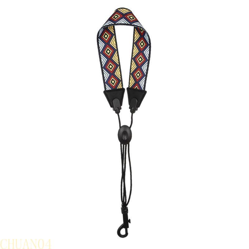 A1A2 Upgraded Saxophone Neck Strap Leather Strap Padded for Alto/ Saxophone