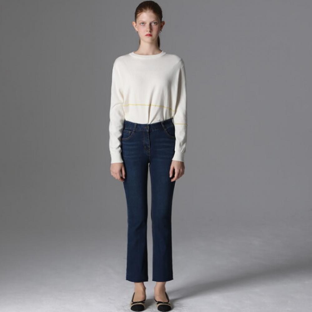 List Cutting Skinny Denim Pants