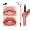 HANDAIYAN Lipstick and Lip Liner Set, 2-in-1 Waterproof Long-Lasting Matte Lipstick with Lip Liner Pencil, Nude Pink Lip Makeup Kit for Women