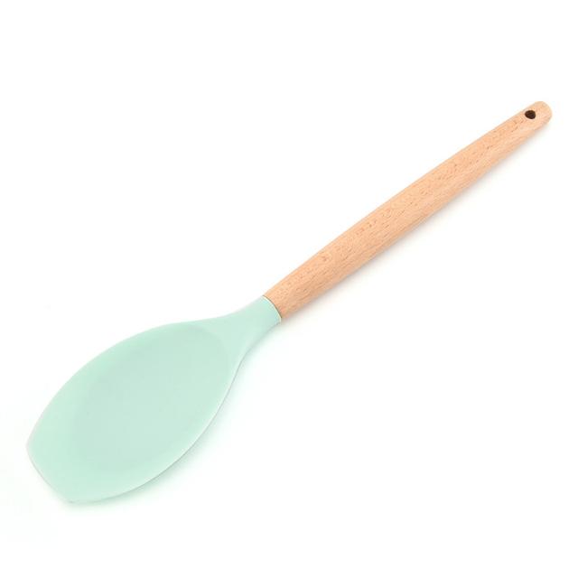 Hot Sale 13 Pcs Silicone Kitchen Utensils with Round Holder for Cooking Tool Set Silicone Quality Kitchen Tools