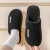 Spring and Autumn Cotton Slippers Four Seasons Winter Women's Indoor Home Cotton Linen Non-slip Linen Home Couple