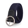 Унисекс студенческий плетеный ремень с квадратной пряжкой - эластичный и стильный