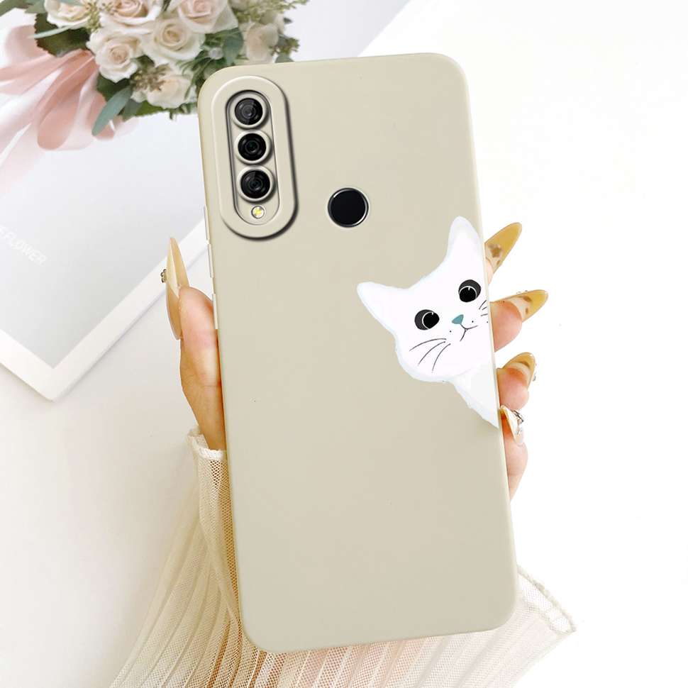 Силиконовый чехол для телефона Honor 10i, полный чехол для Honor 20 lite 20lite Honor10i, защитный чехол с милым дизайном мультяшной девочки