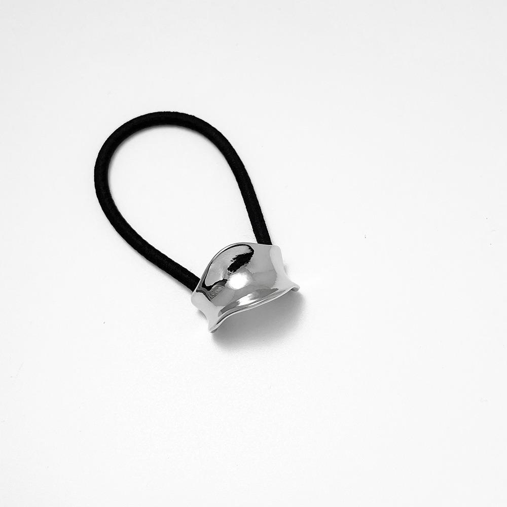 Smooth Hair Rope Hair Accessories Hair Loop New Metal Hair Tie  Women