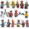 Pg8197Pg8205 Zombie Building Block Minifigure Small Particle Assembly Plant Toy Bag