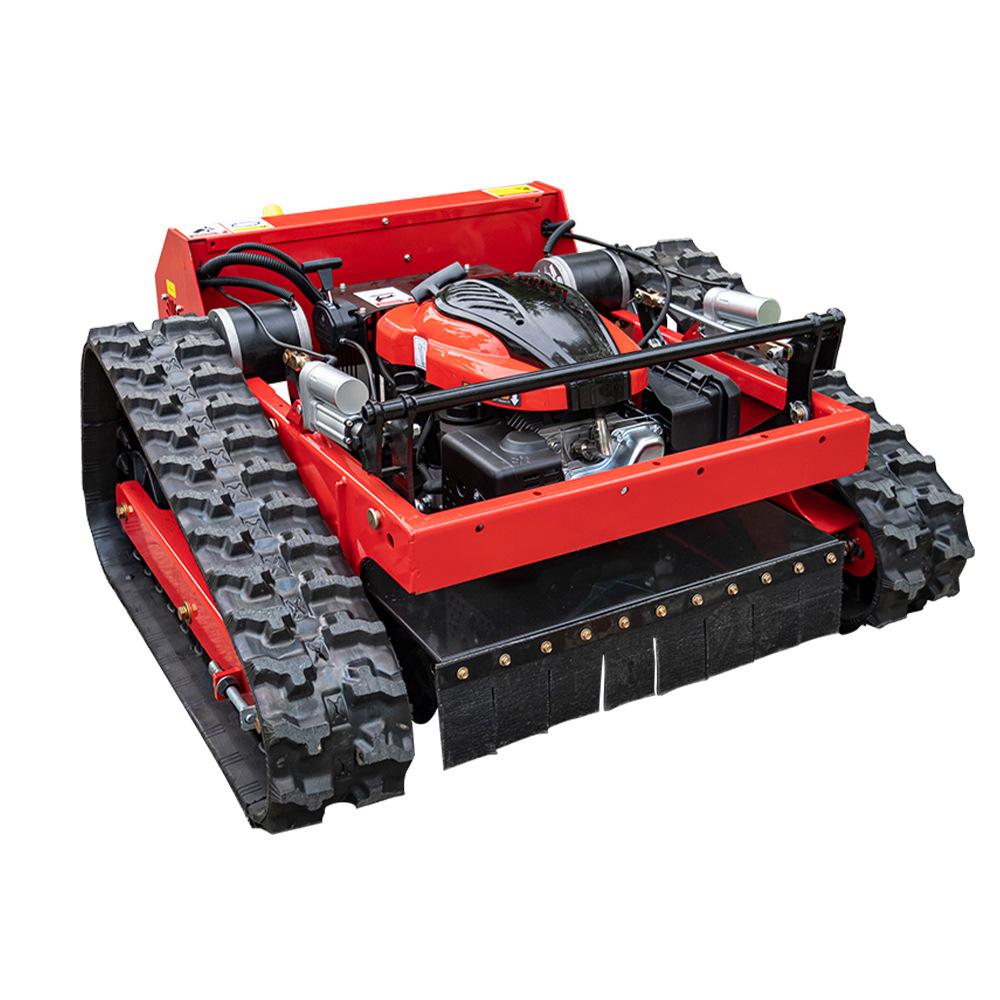 Smart Remote Control Crawler Lawnmower - South Korea; 55cm Cutting Width for Orchard Land Reclamation