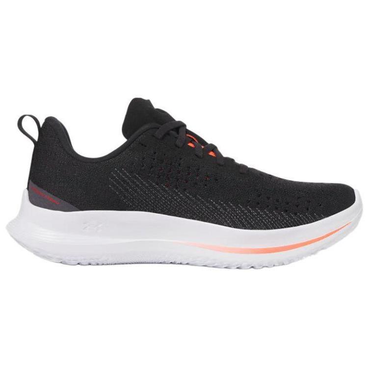 Under Armour Velociti 4 Износостойкие кроссовки с низким верхом для бега по шоссе Мужские черные кроссовки 3027585-003