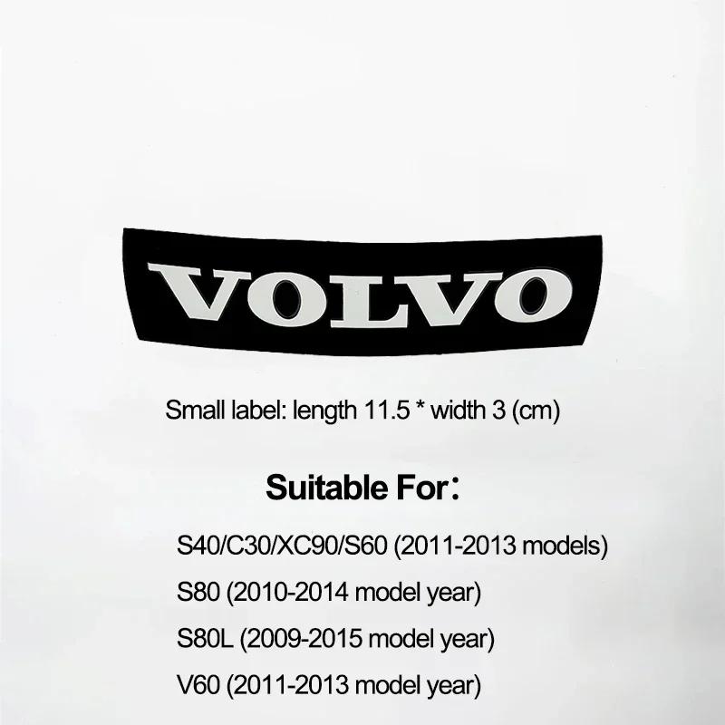 For Volvo EX90 V60 V40 XC90 S60 XC60 V50 V90 V70 S90 XC40 S80 T6 ABS Car Steering Wheel Emblem Sticker Decoration Accessories
