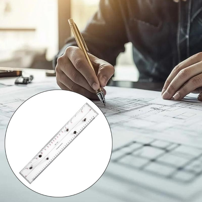 45см Морская параллельная линейка для навигационной прокладки, нанесения на карту, точная параллельная линейка с четкой шкалой