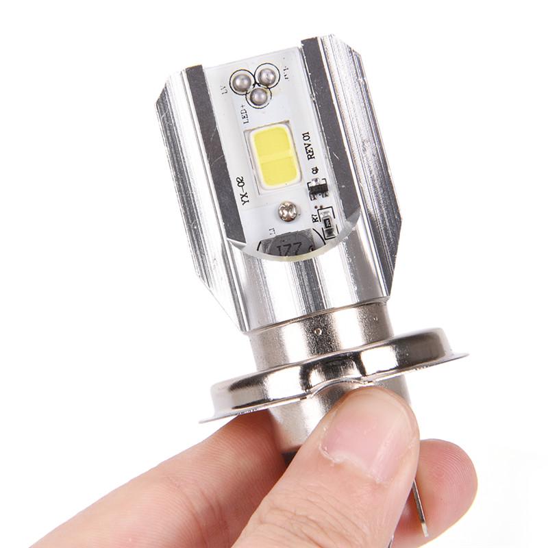 Super Bright.Headlight Bulb Led Motorcycle 1X H4 Ba20D Dc 12V