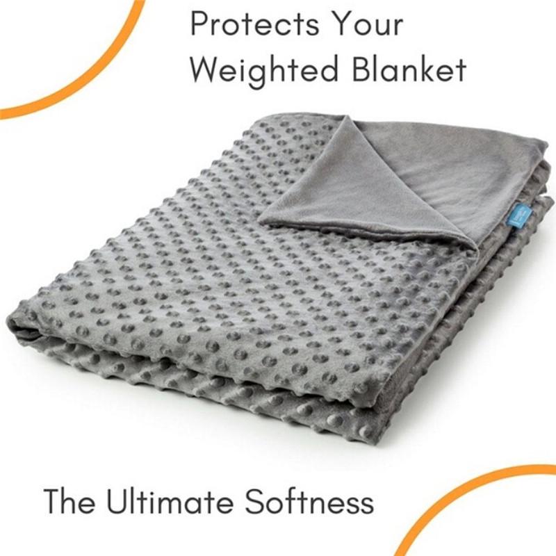 Комфортное одеяло с тиснением, облегчение тревоги, бессонница, утяжеленное одеяло под давлением