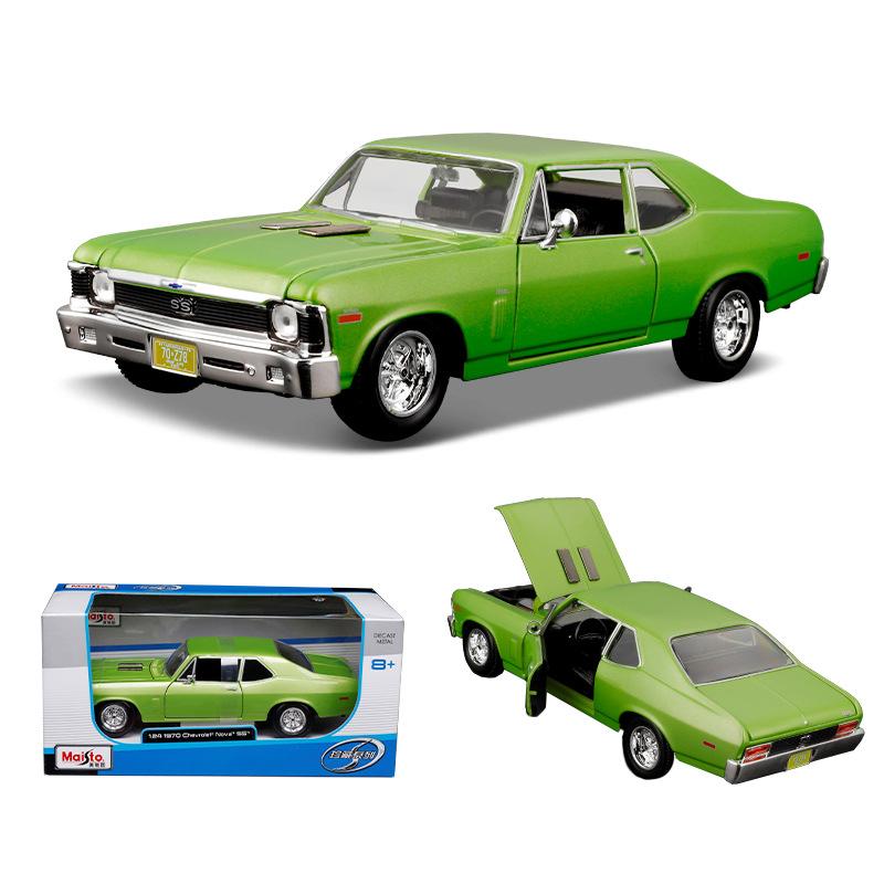 Maisto 1:24 Chevrolet 1970 Simulation Alloy Car Model Toy Collection Display Piece Gift