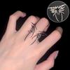 1PCS Dark Butterfly Opening Ring