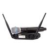 Shure 87A Digital Wireless System Vocal Wireless System BETA87A Vocal Wireless Handheld and Tabletop Receiver Set Easy and Stable Connection 17 Hours