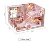 (t-FREAK) Dollhouse Handmade Kit Set Miniature Tranquil Life
