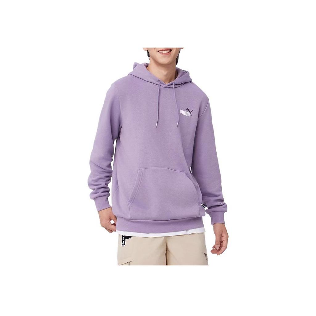 Puma FW24 Удобная дышащая толстовка с капюшоном и длинными рукавами унисекс светло-фиолетовая 674471-29