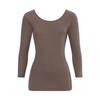 Triumph Undersea Volcano Innerwear Sleeve 3090 Size M 5400, 3/4 Top, (Brown),