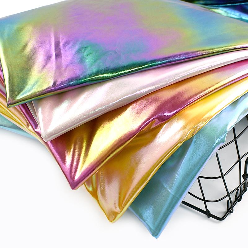 45/90*145cm DIY Sew Accessories Glitter Spandex Stretch Fabrics Colored Elastic Sewing Cloth Dresses Cosplay Decoration Fabric