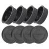 8-Pack Lens Rear Cover Body Caps for Nikon F-Mount Camera Lenses, Hard Plastic, Lightweight, Strong, and Expensive