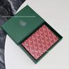 Goya Unisex Passport Holder & Travel Organizer - Protective Dogtooth Cover & Wallet