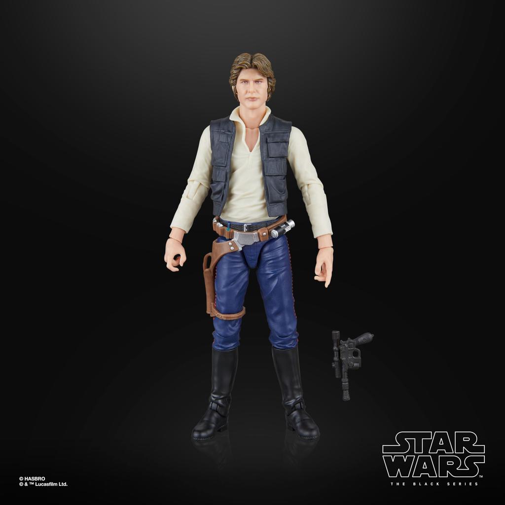 Hasbro Звездные войны Серия Черная Хан Соло, Звездные войны: Звездные войны: Новая надежда Коллекция Premium Фигурка 15 см G1561 (аутентичный)
