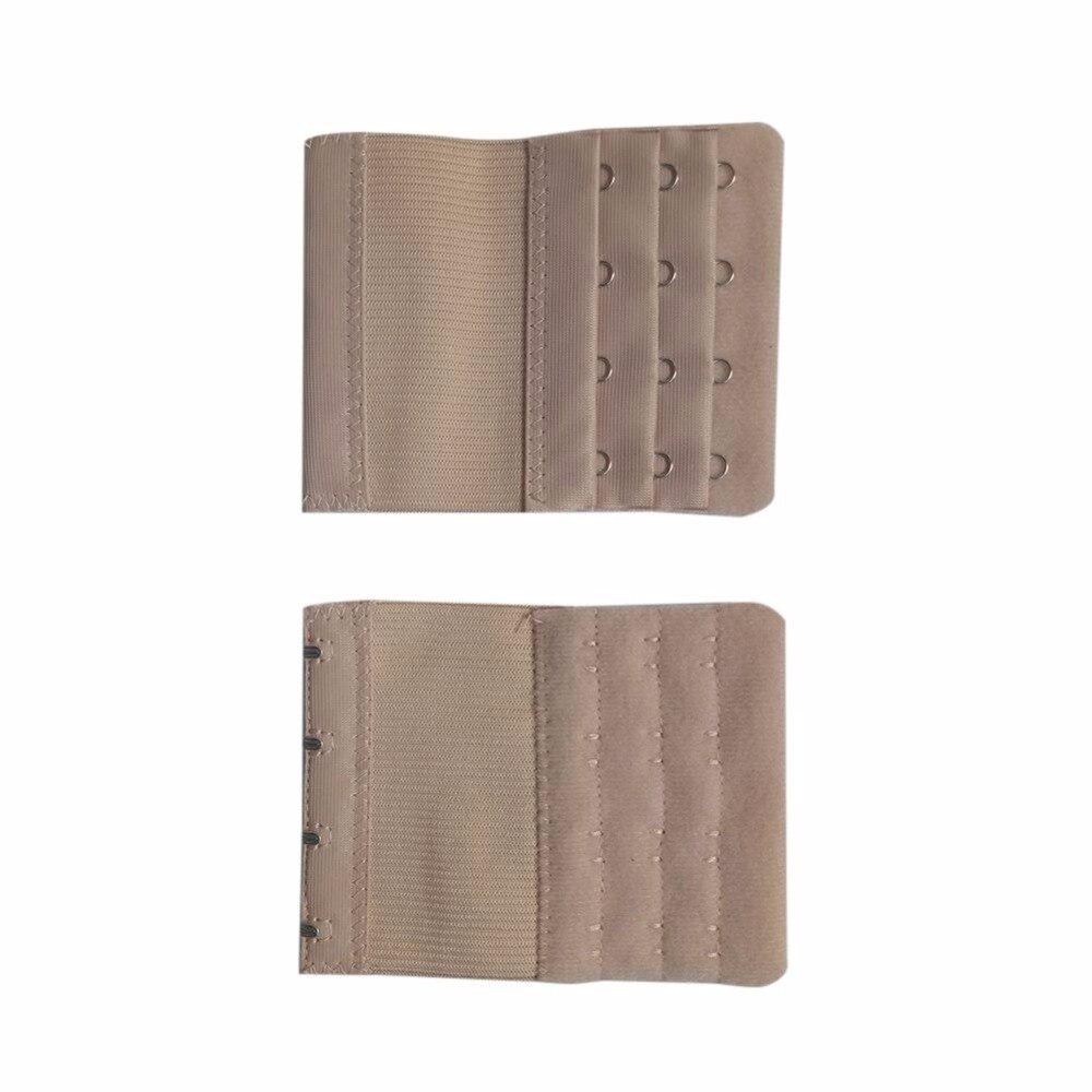 Удлинители для бюстгальтеров, удлинитель с пряжкой, 3 ряда, 4 крючка, женские удлинители для бюстгальтера, ремни, нижнее белье, 5 цветов