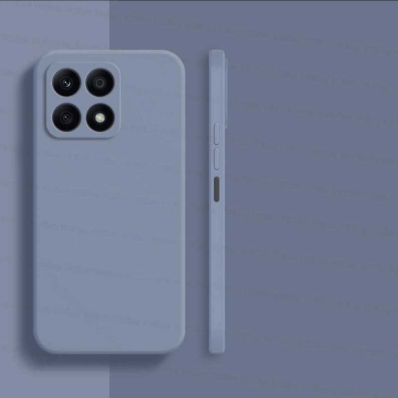 Чехол для Honor X8a Чехол Honor X7a X8a X9a Чехлы Оригинальный TPU Противоударный Жидкий Силиконовый Защитный Чехол для Телефона Honor X8a