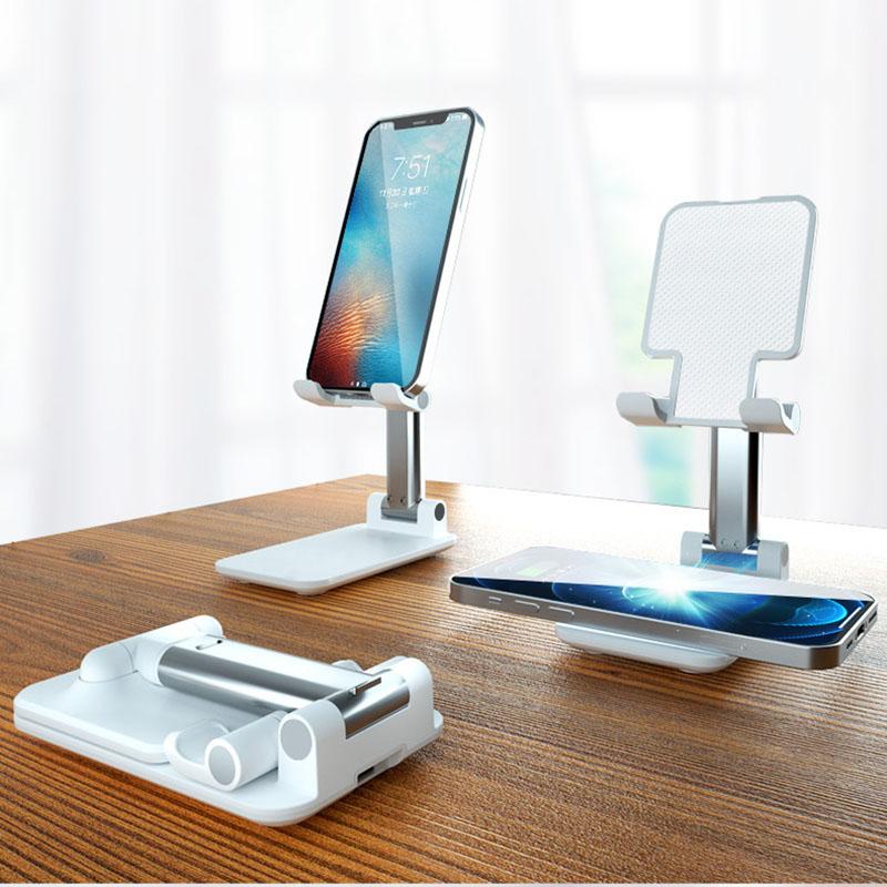 Универсальная настольная подставка для мобильного телефона для IPhone IPad, регулируемый планшет, складная настольная подставка для сотового телефона, 1 шт.