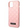 Etui do iPhone 14 Plus Karl Lagerfeld 3D Monogram Różowe