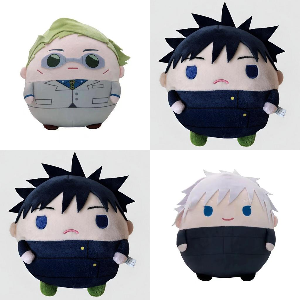 Очаровательные плюшевые игрушки Jujutsu Kaisen с Годжо Сатору, Юдзи Итадори и Мегуми Фушигуро в мягком плюшевом дизайне для коллекционеров и фанатов