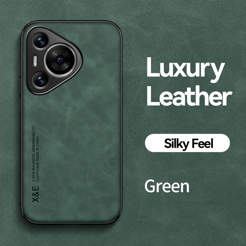 For Huawei Pura 70 Pro Plus 5G Case Magnetic Holder Leather Phone Case For Huawei Pura 70 Ultra Pura 70Pro Shockproof Back Cover