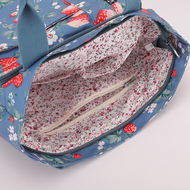 Женская легкая сумка-тоут из нейлона с принтом, сумка через плечо для матери